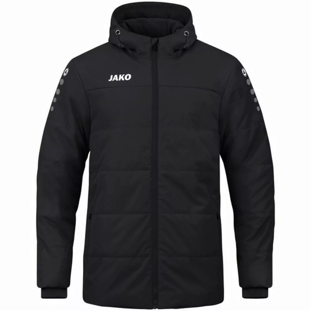 Jako Anorak Coachjacke Team mit Kapuze schwarz günstig online kaufen