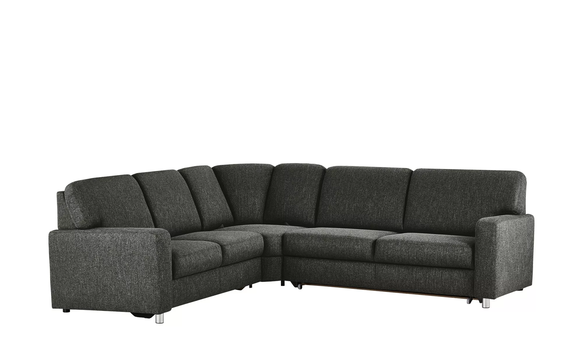 smart Ecksofa  Valencia ¦ schwarz ¦ Maße (cm): B: 236 H: 90 T: 266 Polsterm günstig online kaufen