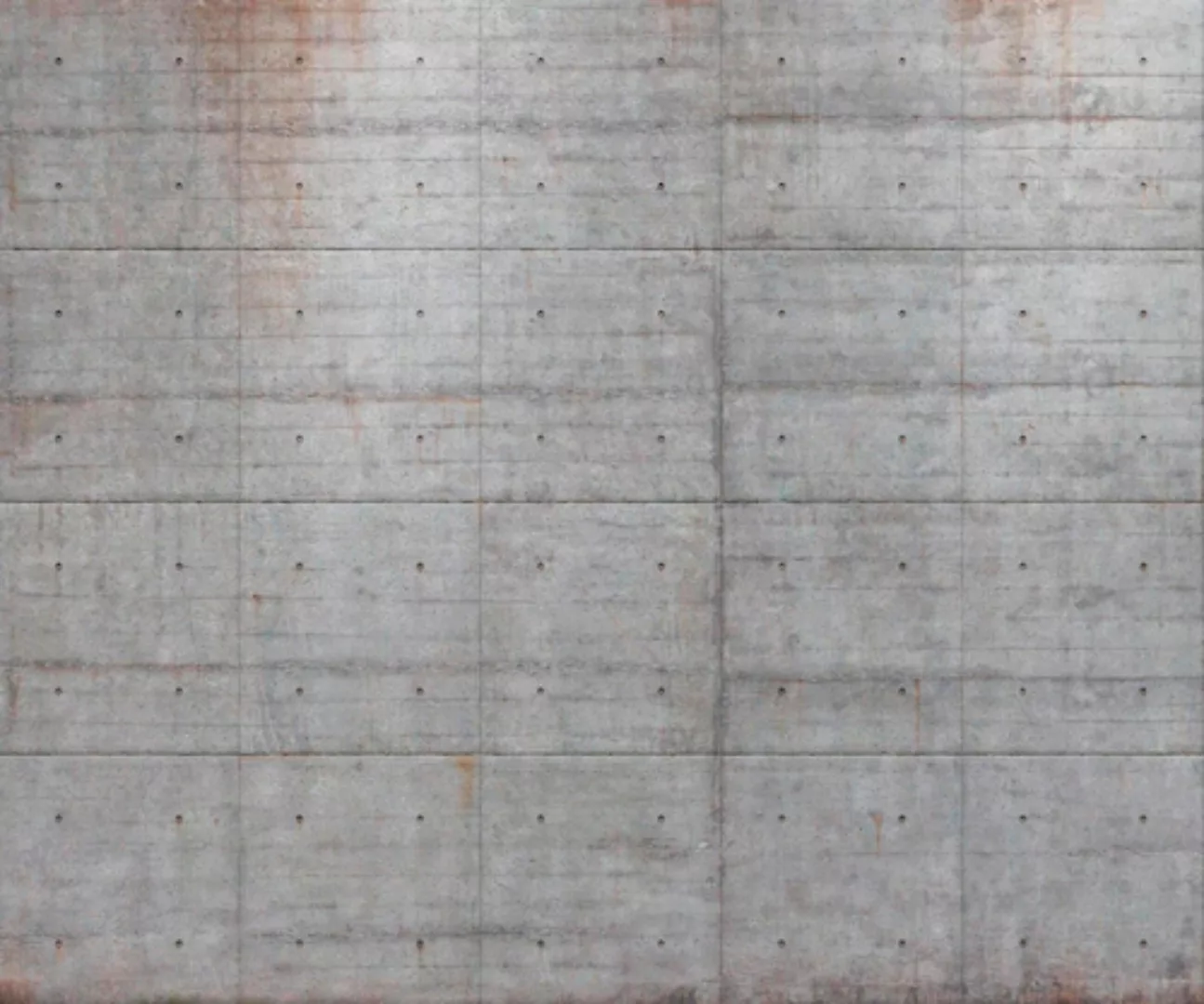 Komar Vliestapete »Concrete Blocks«, 300x250 cm (Breite x Höhe), Vliestapet günstig online kaufen