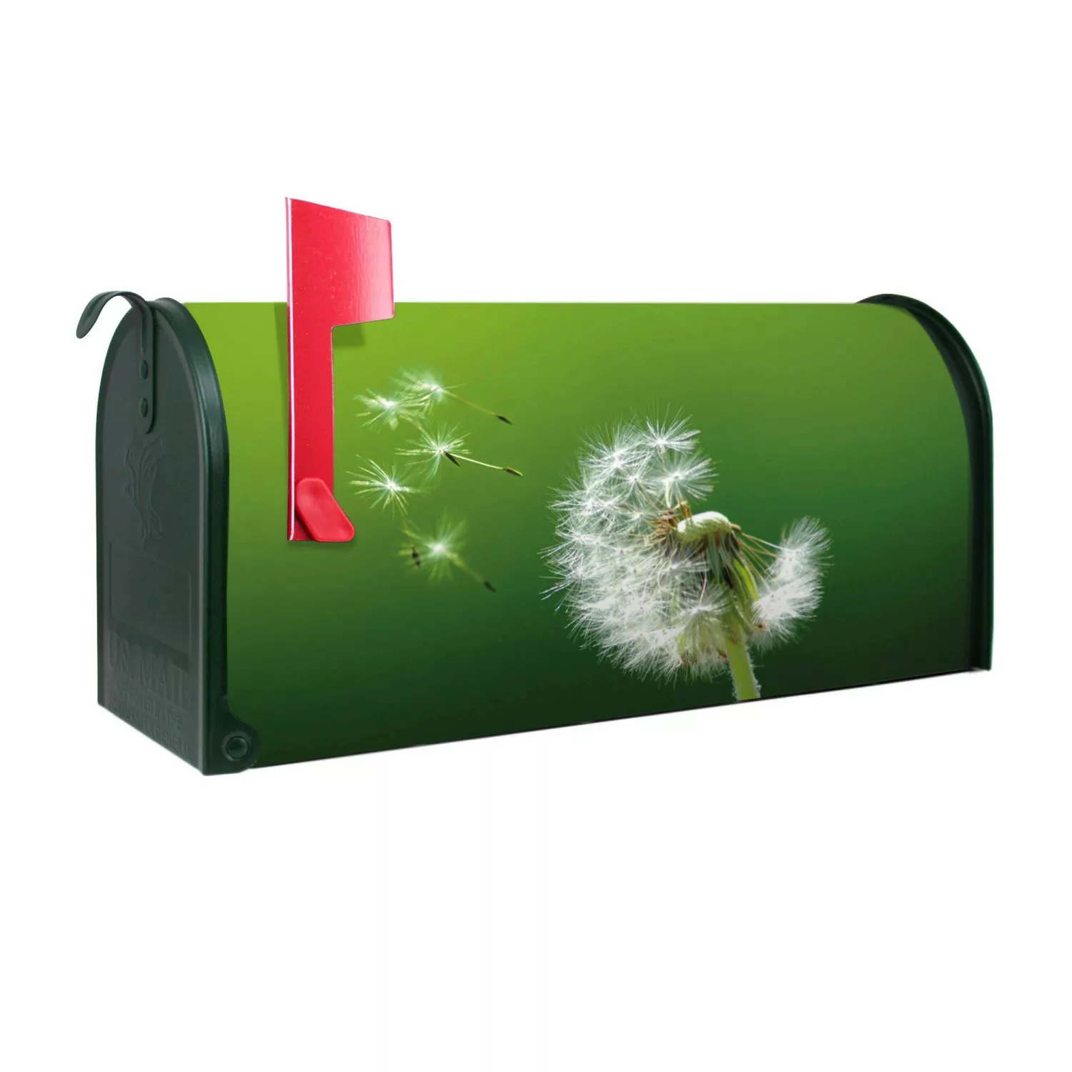 Banjado Amerikanischer Briefkasten Grün 48x22x16cm US Mailbox Letterbox Pos günstig online kaufen