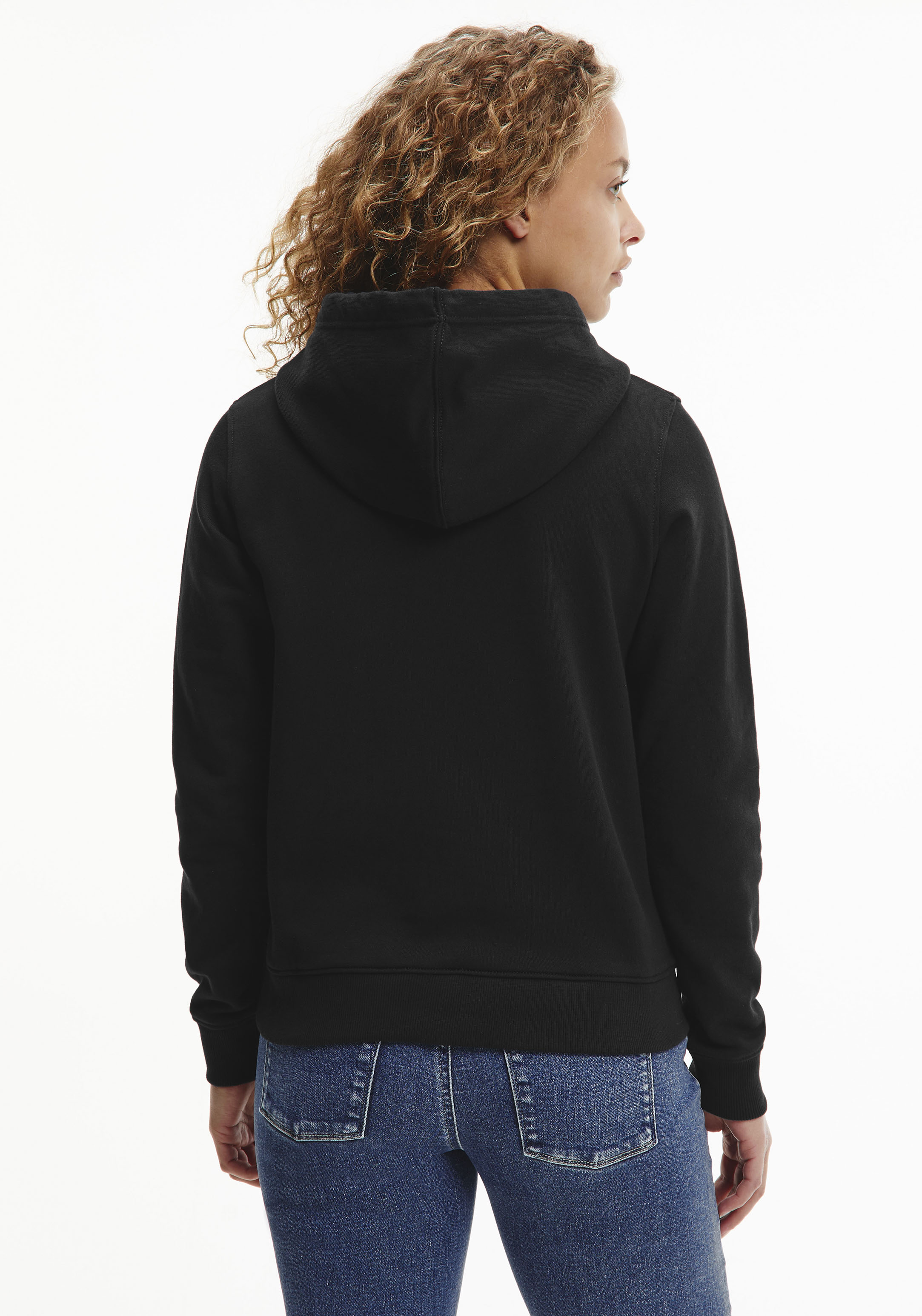 Calvin Klein Kapuzensweatshirt LS CORE LOGO HOODIE (1-tlg) mit großem Calvi günstig online kaufen