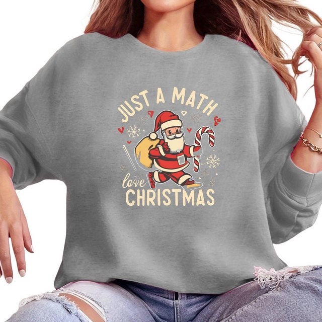 MC Star Weihnachtspullover Damen Fleece Weihnachts Sweatshirt Xmas Sweater günstig online kaufen