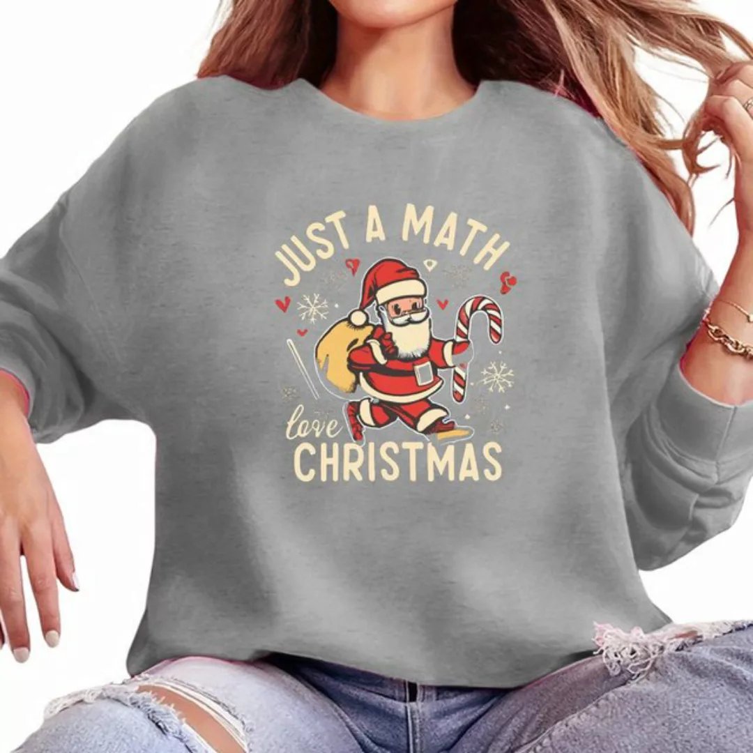 MC Star Weihnachtspullover Damen Fleece Weihnachts Sweatshirt Xmas Sweater günstig online kaufen