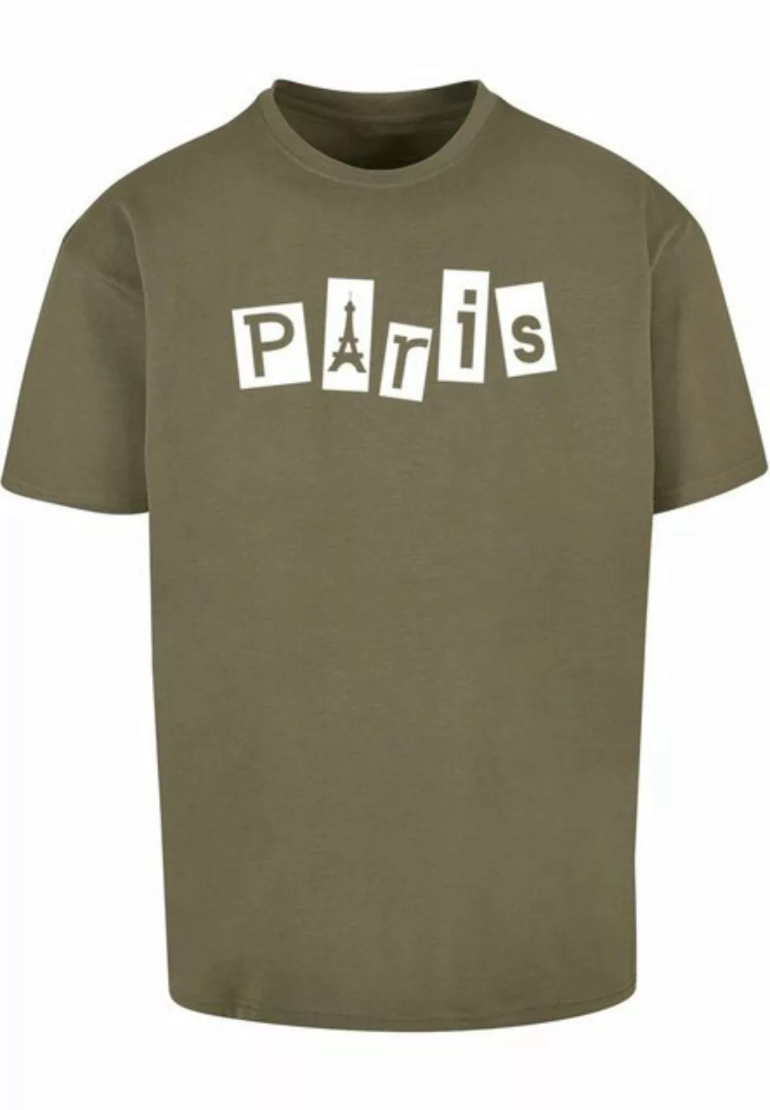 Merchcode T-Shirt Merchcode Herren Paris X Heavy Oversize Tee-BY102 (1-tlg) günstig online kaufen