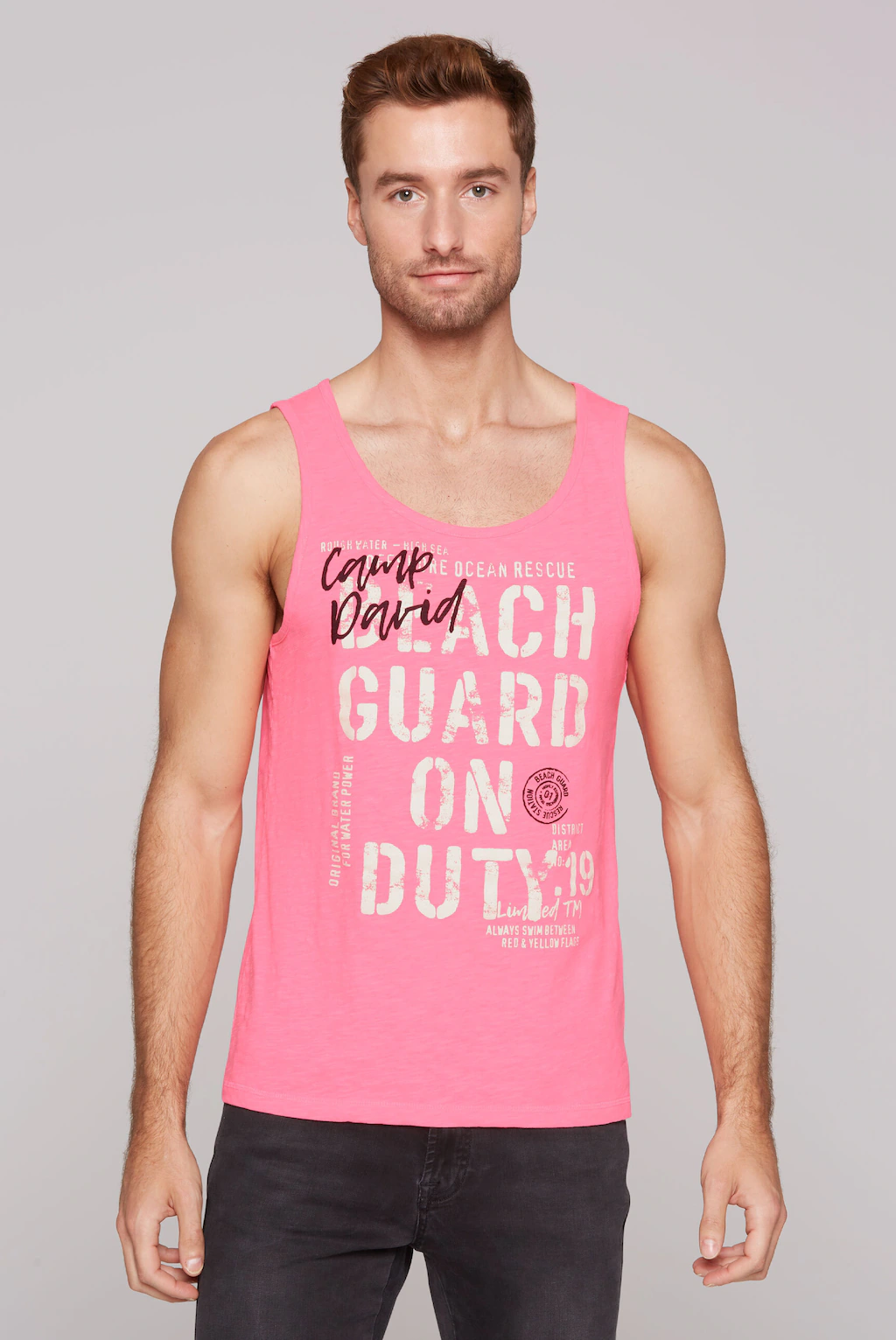 CAMP DAVID Tanktop, mit Baumwolle günstig online kaufen