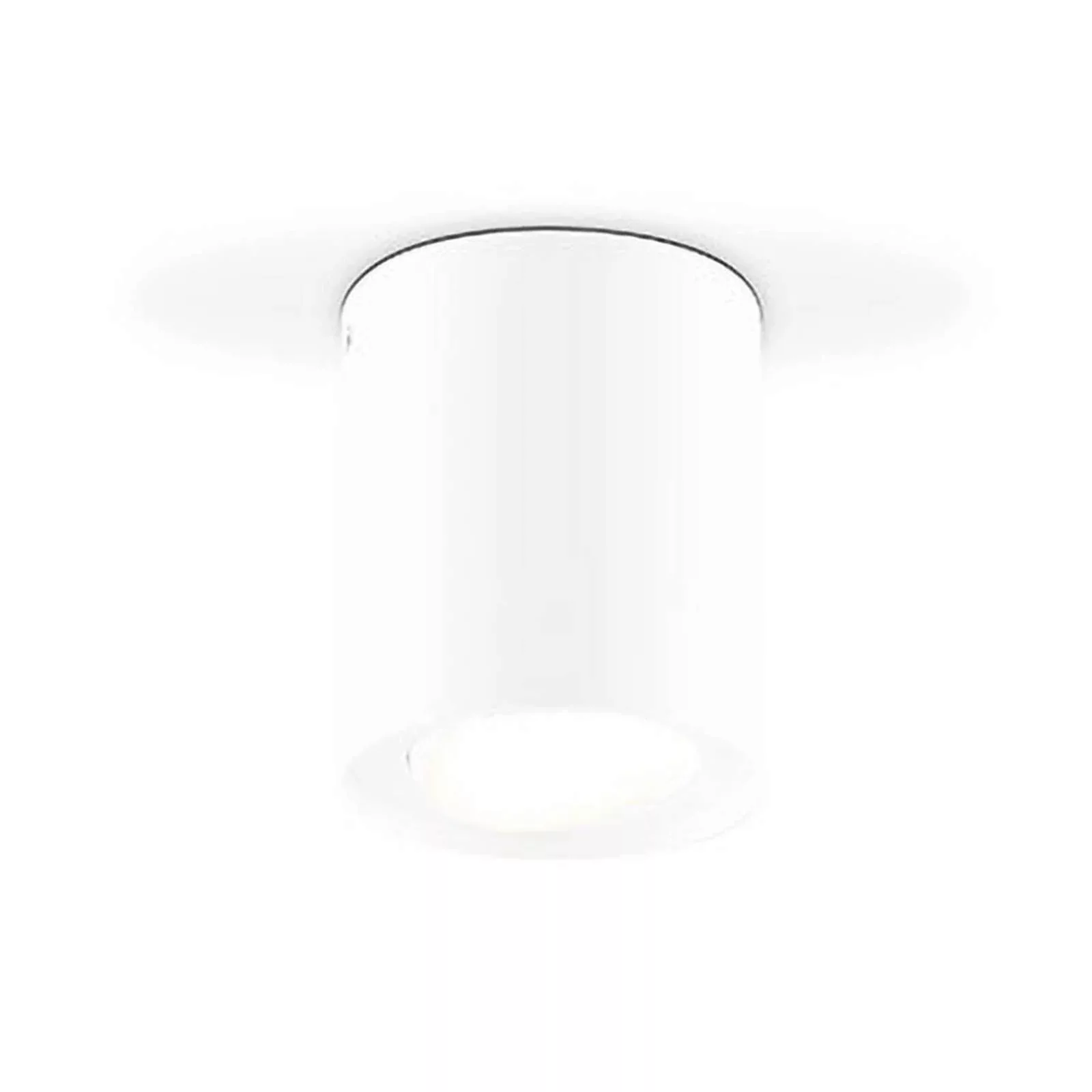 EVN Kardanus LED-Deckenleuchte Ø 9cm, weiß günstig online kaufen
