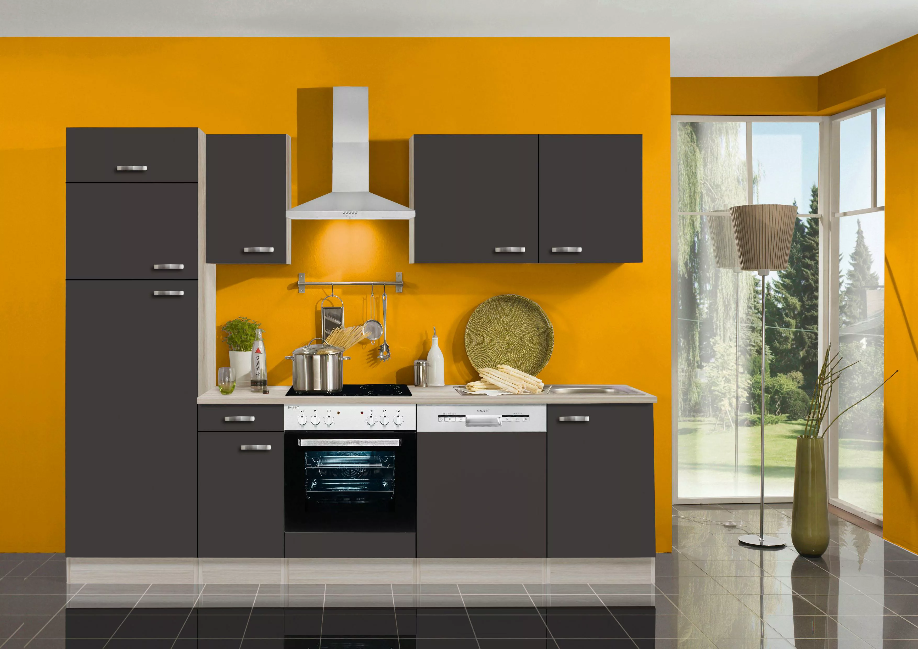 OPTIFIT Küchenzeile "Faro", ohne E-Geräte, Breite 270 cm günstig online kaufen