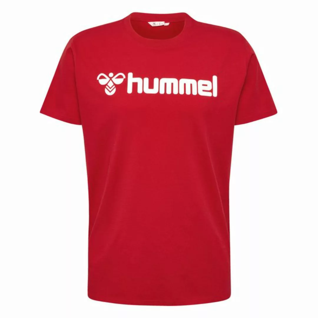 hummel T-Shirt T-Shirt Regular Fit Stretch Rundhalsausschnitt Logo hmlGO 2. günstig online kaufen