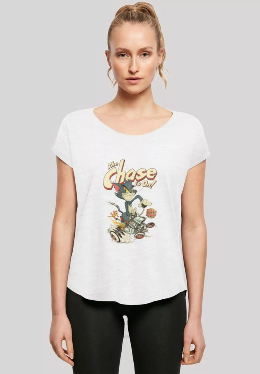 F4NT4STIC T-Shirt "Tom and Jerry TV Serie The Chase Is On", Damen,Premium M günstig online kaufen