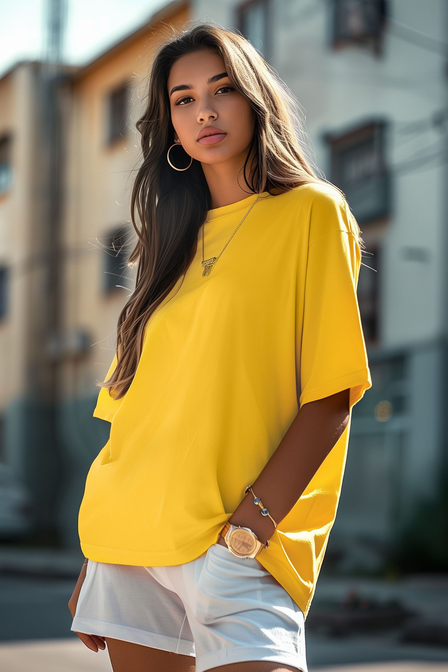 Reichstadt Oversize-Shirt Damen Oversize T-Shirt 100% günstig online kaufen