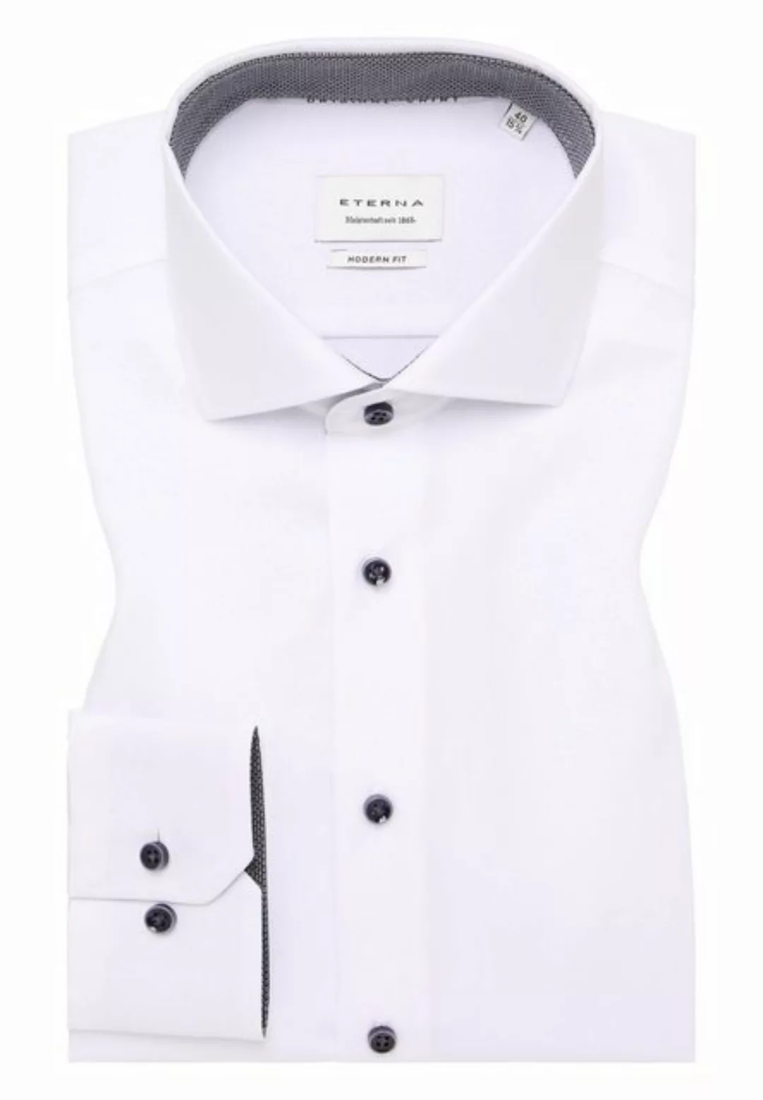 Eterna Langarmhemd "MODERN FIT", NON IRON (bügelfrei) günstig online kaufen