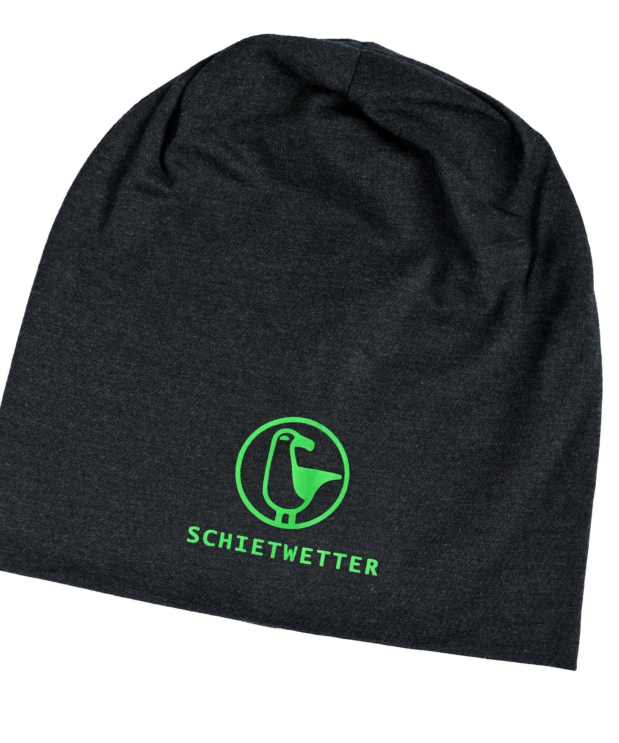 Schietwetter Beanie Beanie mit Print Möwe günstig online kaufen