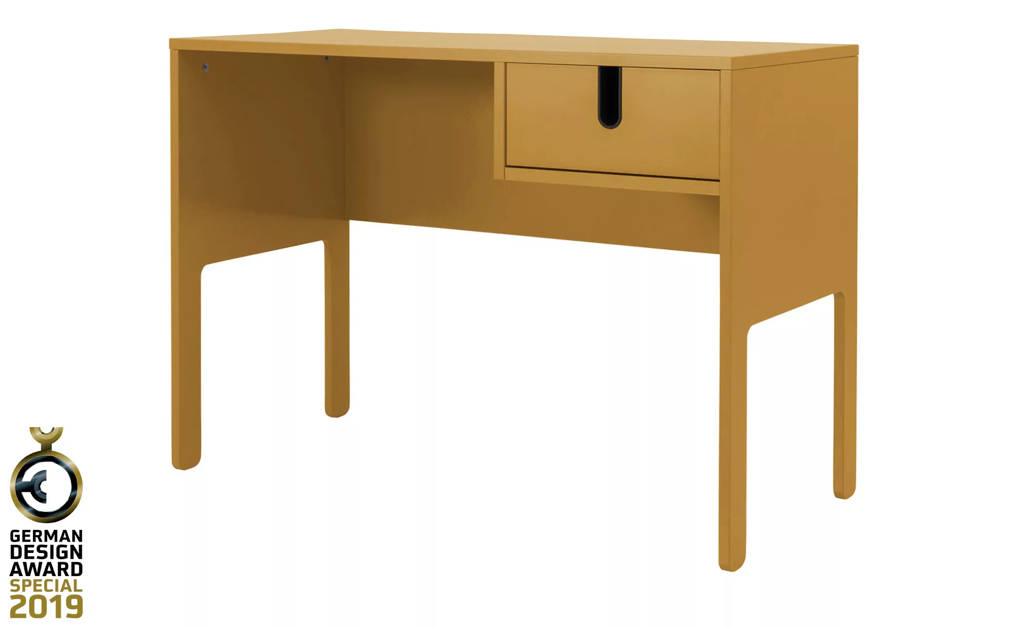 Schreibtisch - gelb - 105 cm - 75 cm - 50 cm - Sconto günstig online kaufen