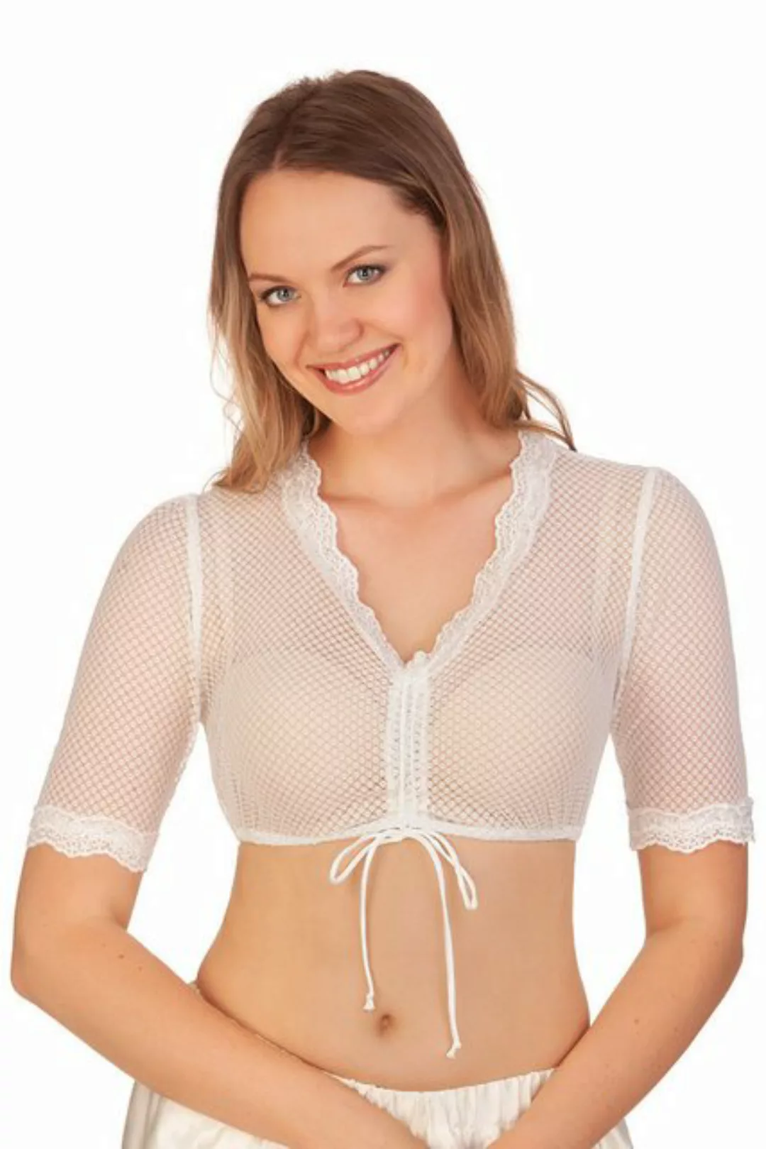 Spieth & Wensky Dirndlbluse Dirndlbluse - HARZ - schwarz, creme günstig online kaufen