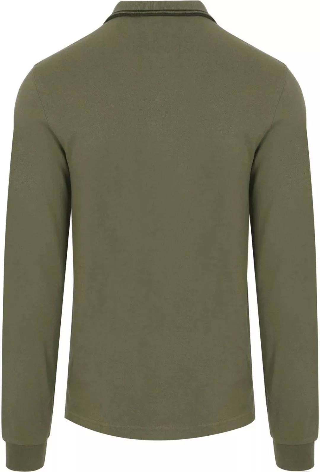 Fred Perry Langarm-Poloshirt Grün W49 - Größe 3XL günstig online kaufen