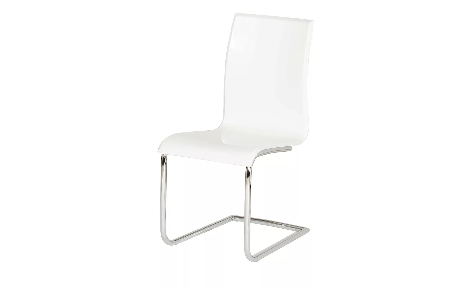 Schwingstuhl - weiß - 46 cm - 95,5 cm - 57,5 cm - Stühle > Esszimmerstühle günstig online kaufen