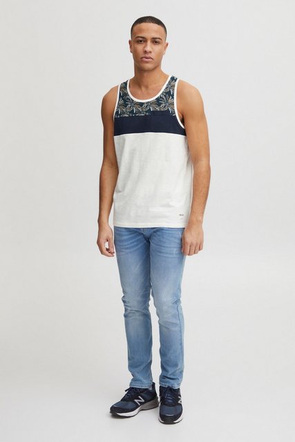 !Solid Tanktop SDFlo ärmelloses Shirt mit Blumen-Print günstig online kaufen