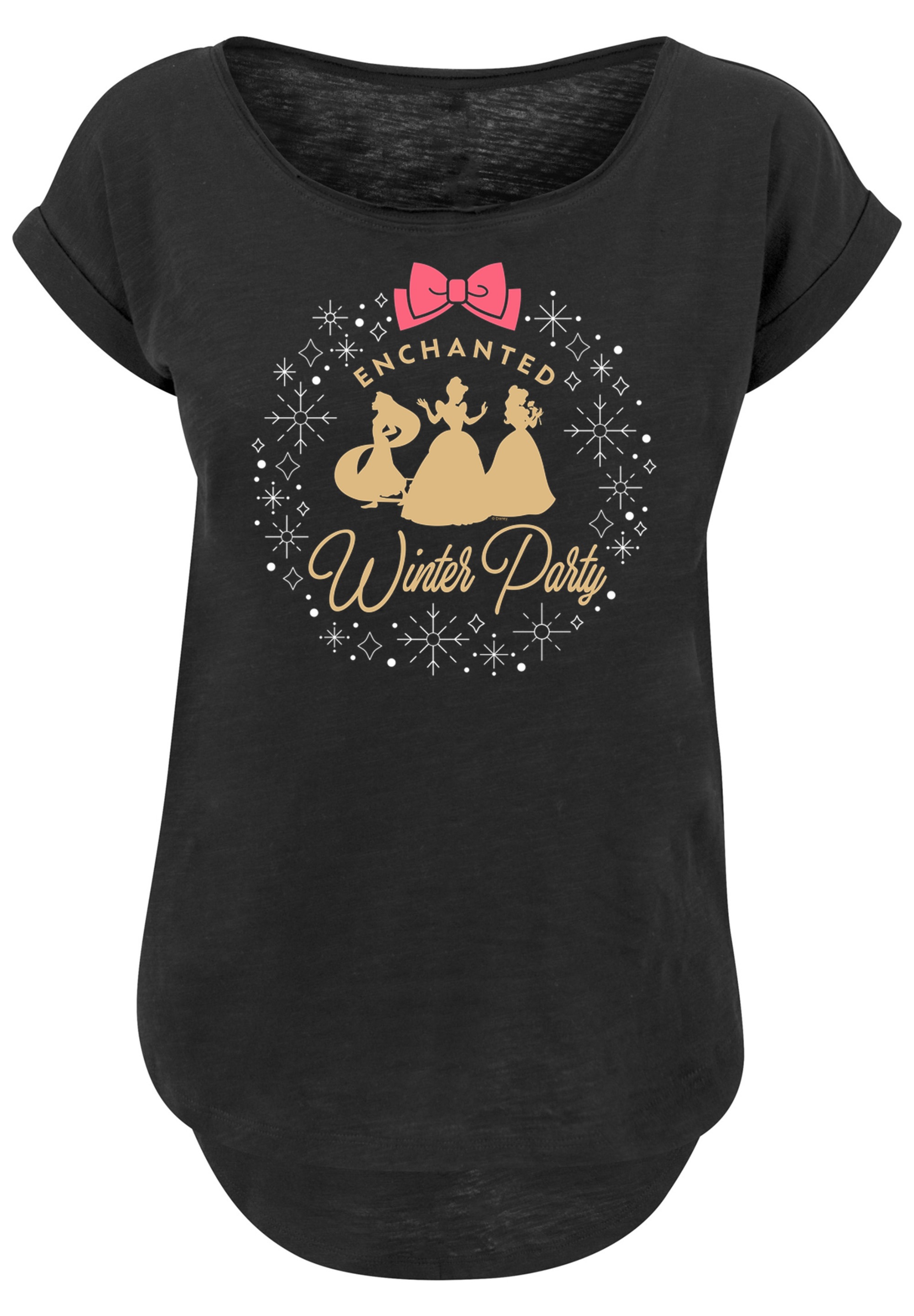 F4NT4STIC T-Shirt "Prinzessin Enchanted Winter Party", Print günstig online kaufen