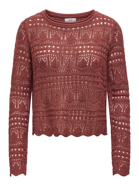 JACQUELINE de YONG Strickpullover Legerer Feinstrick Pullover Weiches Vinta günstig online kaufen