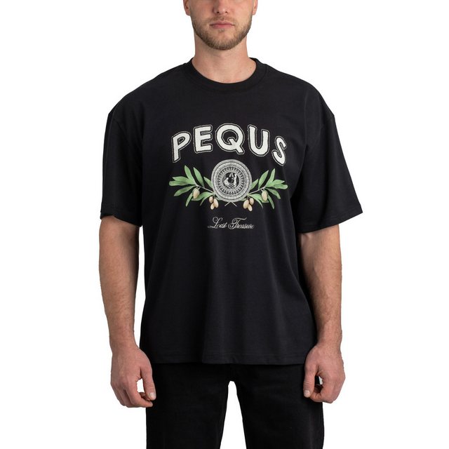 PEQUS T-Shirt Pequs Olive Coin Relic Tee günstig online kaufen