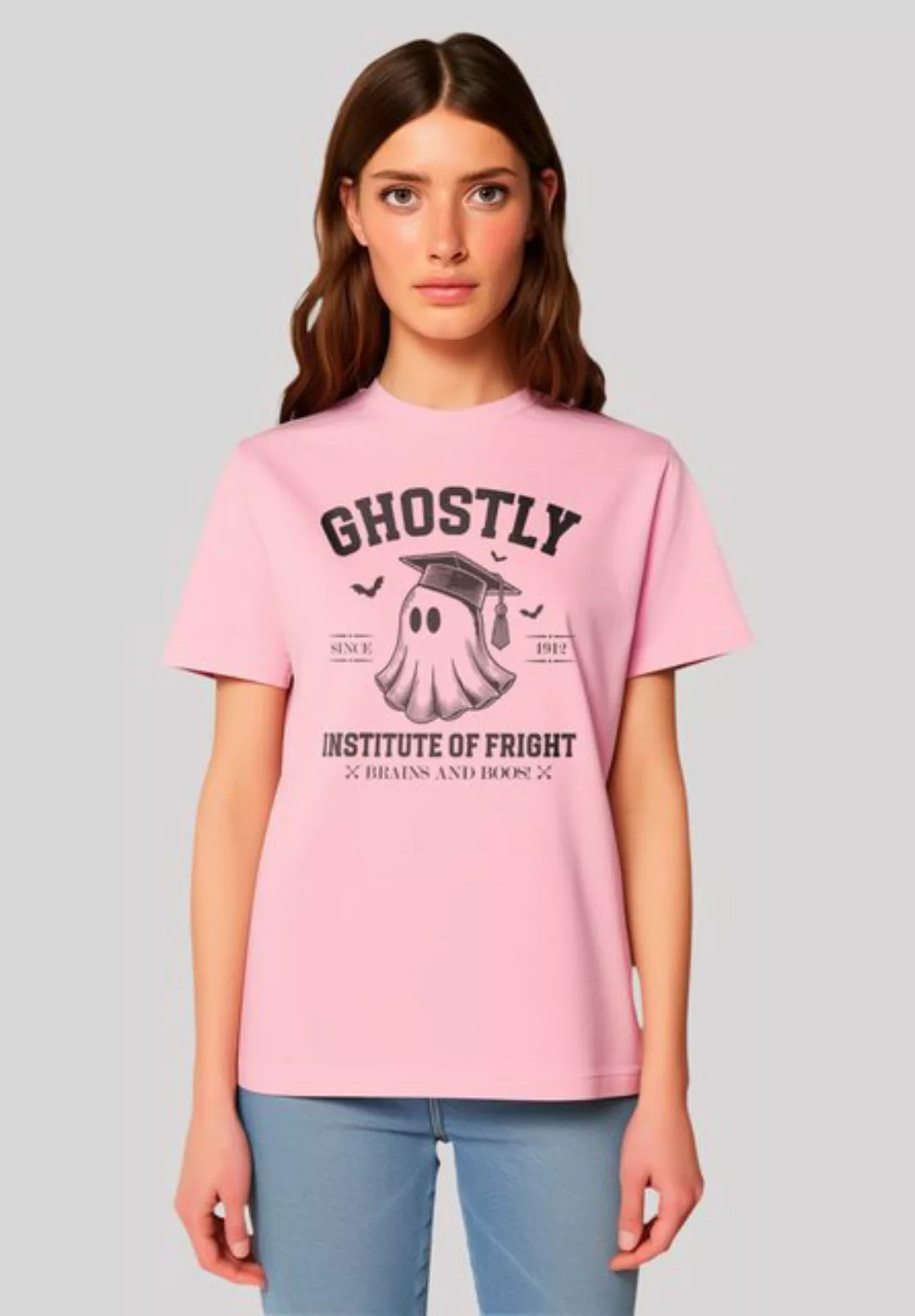 F4NT4STIC T-Shirt "Halloween University Ghostly ghost", Premium Qualität günstig online kaufen