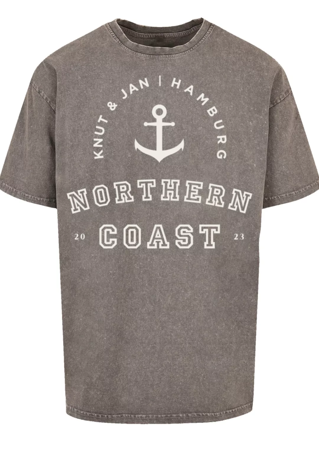 F4NT4STIC T-Shirt "Northern Coast Nordsee Knut & Jan Hamburg" günstig online kaufen
