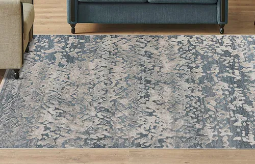 Kayoom Teppich »Dilan 300«, rechteckig, 5 mm Höhe, weicher Kurzflor, Vintag günstig online kaufen