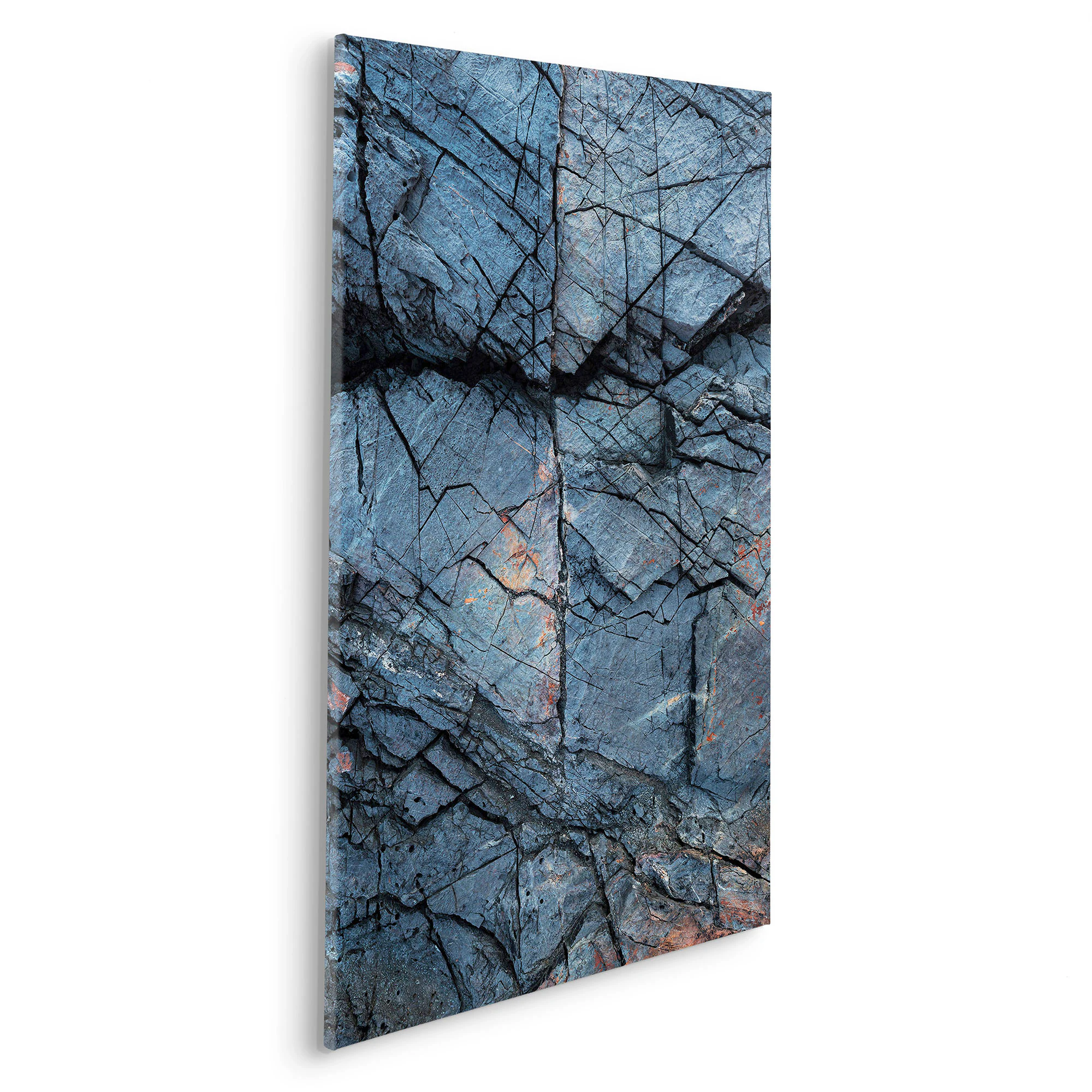 Komar Leinwandbild "Keilrahmenbild - Wellenbrecher - Größe 60 x 90 cm", Bau günstig online kaufen