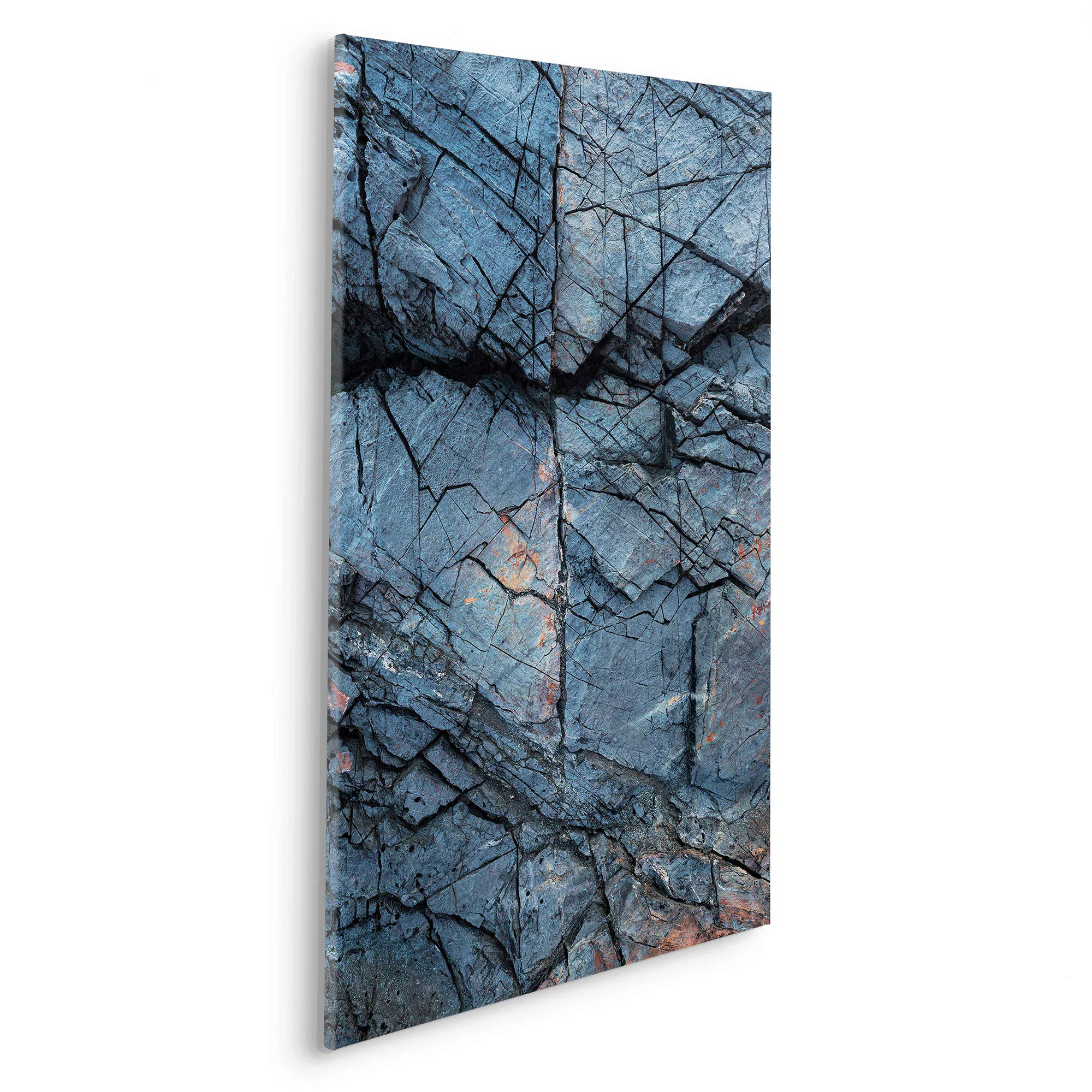 Komar Leinwandbild »Keilrahmenbild - Wellenbrecher - Größe 60 x 90 cm«, Bau günstig online kaufen