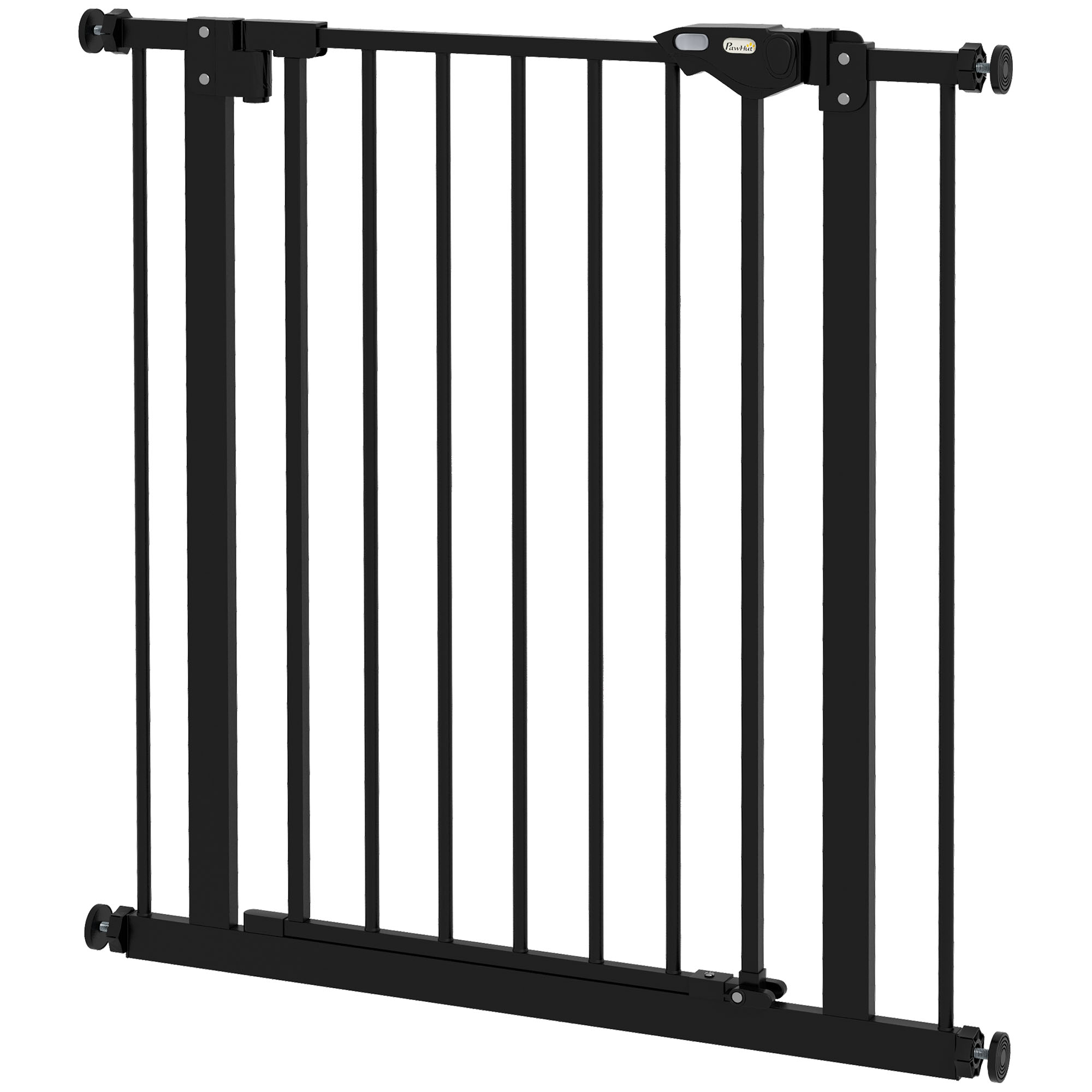 PawHut Türschutzgitter Hunde, Absperrgitter, 74-80 cm, Treppenschutzgitter günstig online kaufen