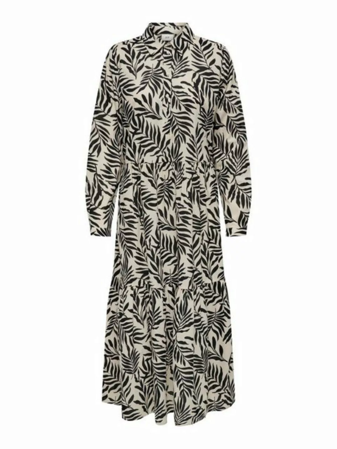JDY Sommerkleid JDYMIA L/S HALF PL. SHIRT DRESS WVN günstig online kaufen