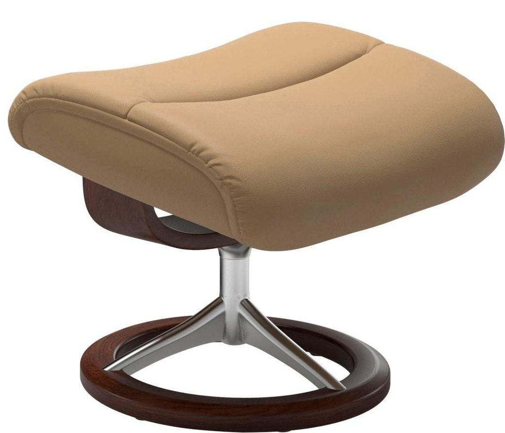 Stressless Fußhocker "View", mit Signature Base,Gestell Braun günstig online kaufen