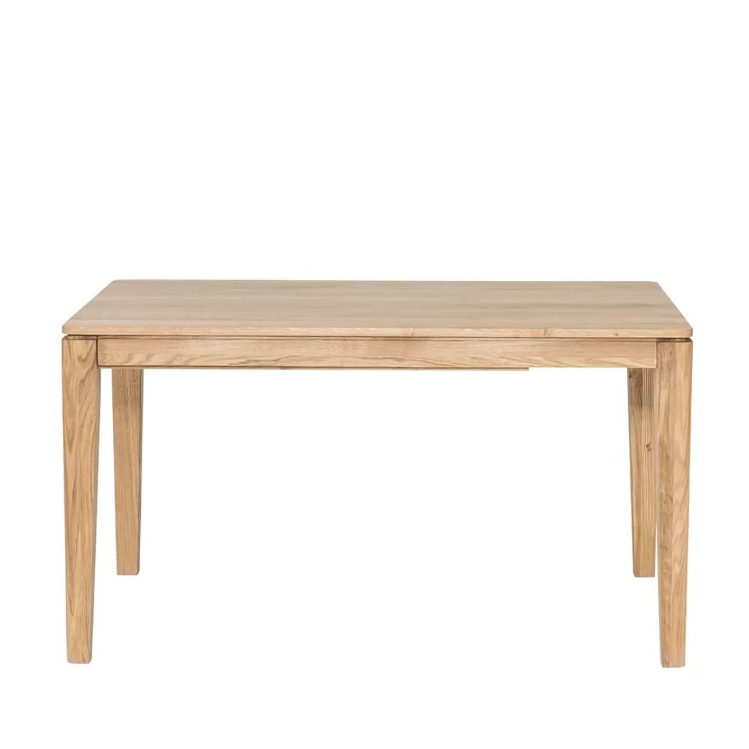 Echtholztisch aus Eiche Massivholz Kopfauszug günstig online kaufen