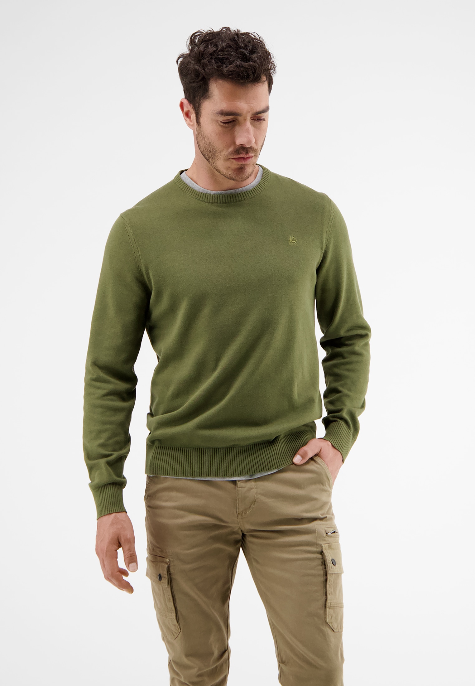 LERROS Strickpullover "LERROS Basic Strickpullover" günstig online kaufen