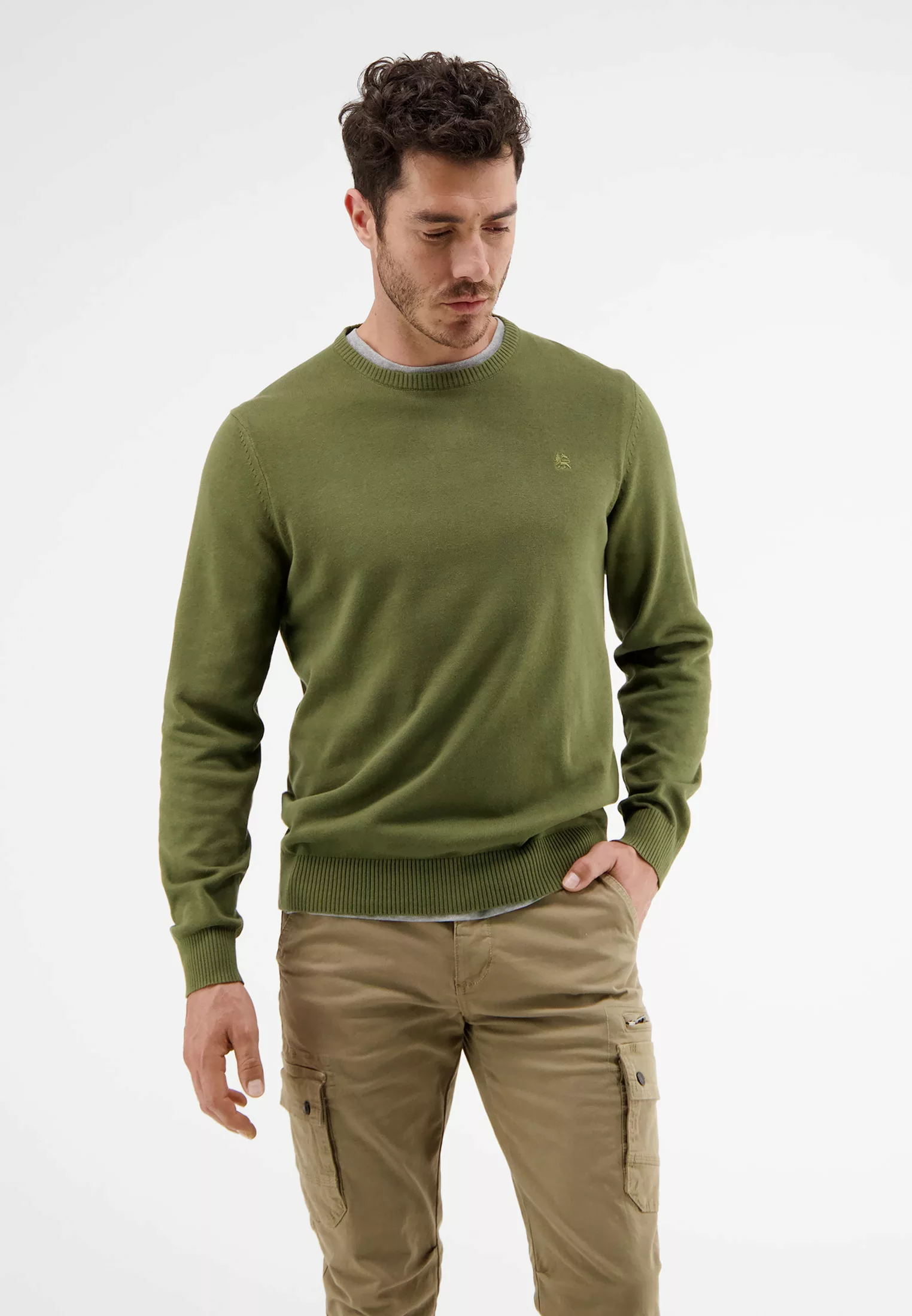 LERROS Strickpullover "LERROS Basic Strickpullover" günstig online kaufen