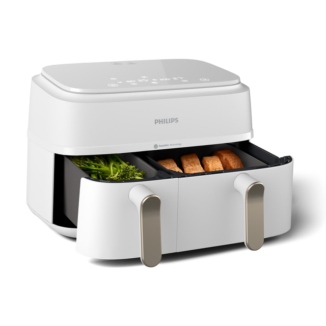 Philips Heißluftfritteuse »Airfryer 3000 Dual Basket NA353/10, zwei Körbe m günstig online kaufen