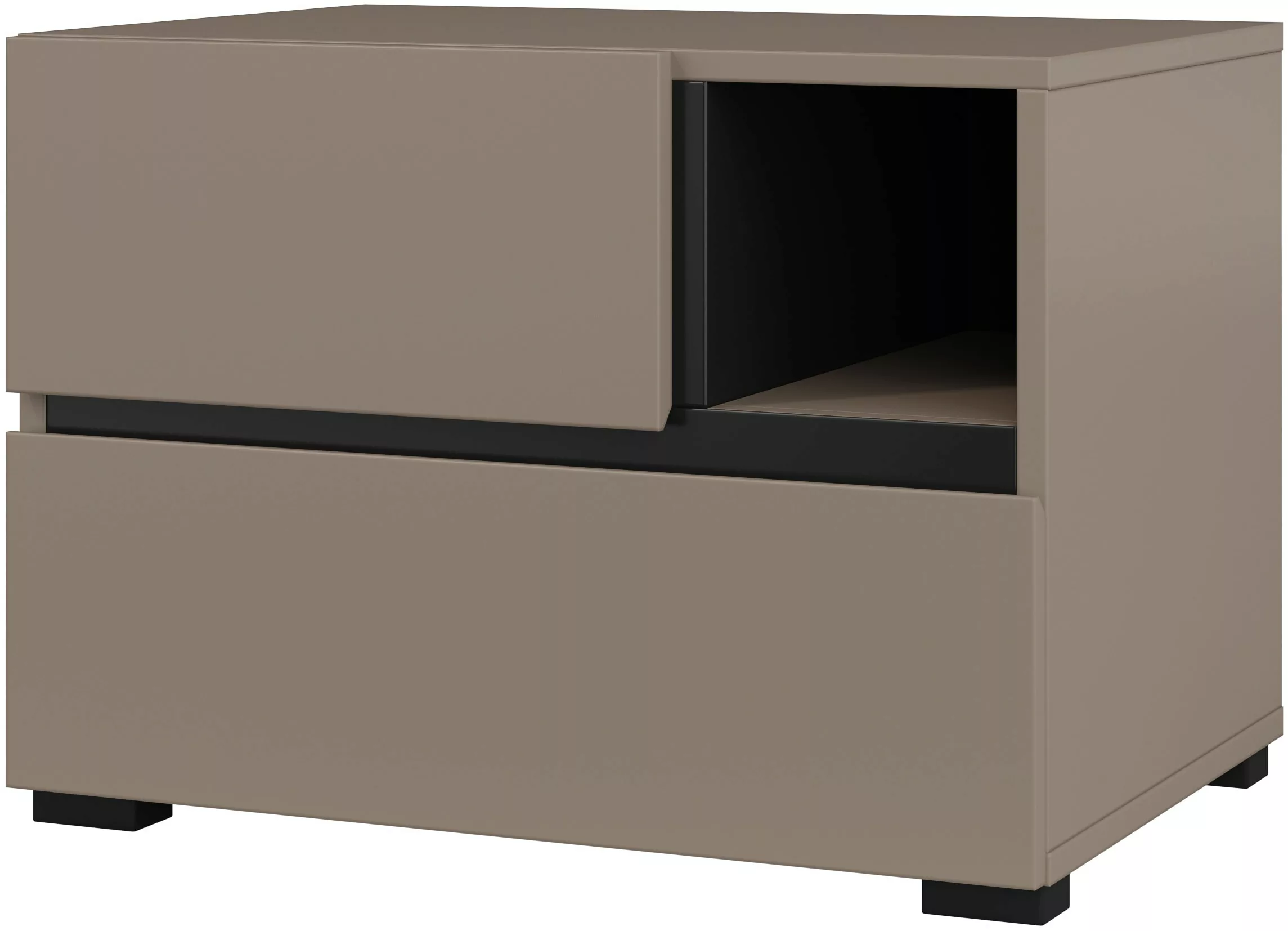Home affaire Nachtkommode "Cross, moderner griffloser Nachtschrank", Nachtt günstig online kaufen
