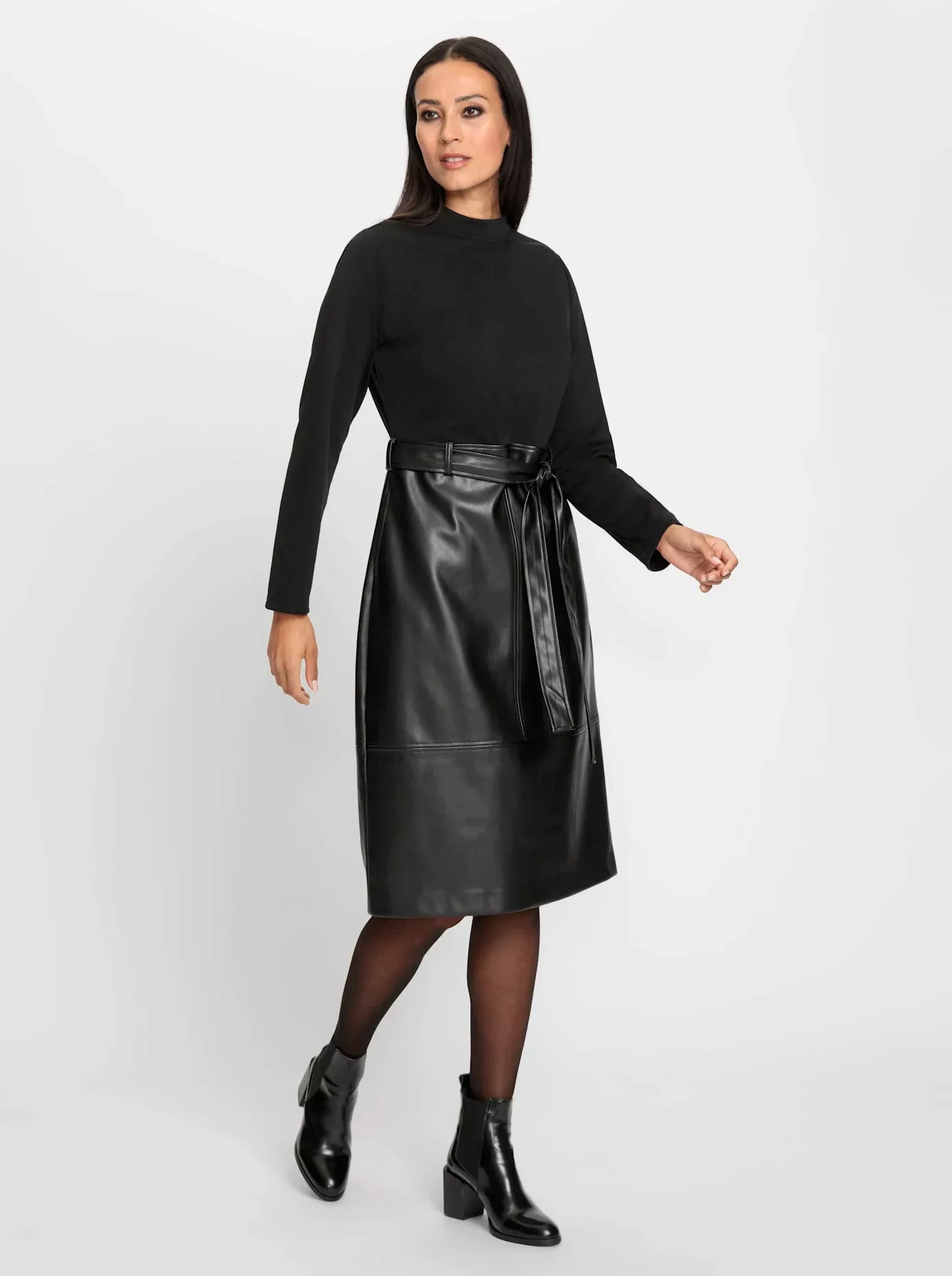 heine Lederkleid "Kleid" günstig online kaufen