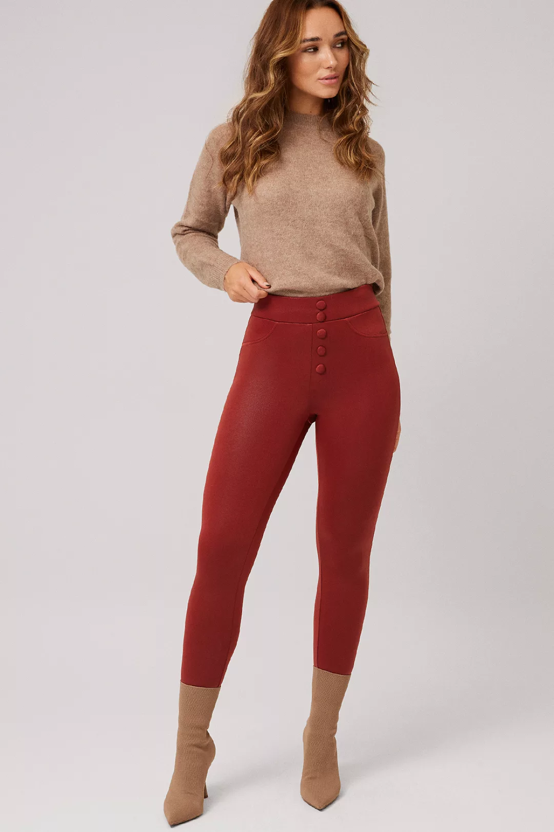 Ysabel Mora Thermal Leggings Leggings & Tights 42 rot günstig online kaufen