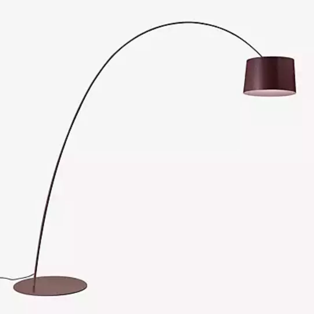 Foscarini Twiggy Elle Bogenleuchte LED, burgunder günstig online kaufen