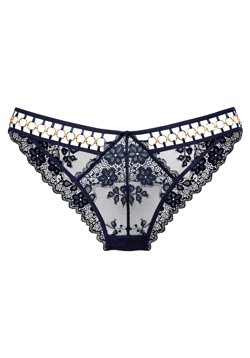 LASCANA Tanga, mit Cut-Outs und dekorativen Ringen, sexy Dessous, Reizwäsch günstig online kaufen