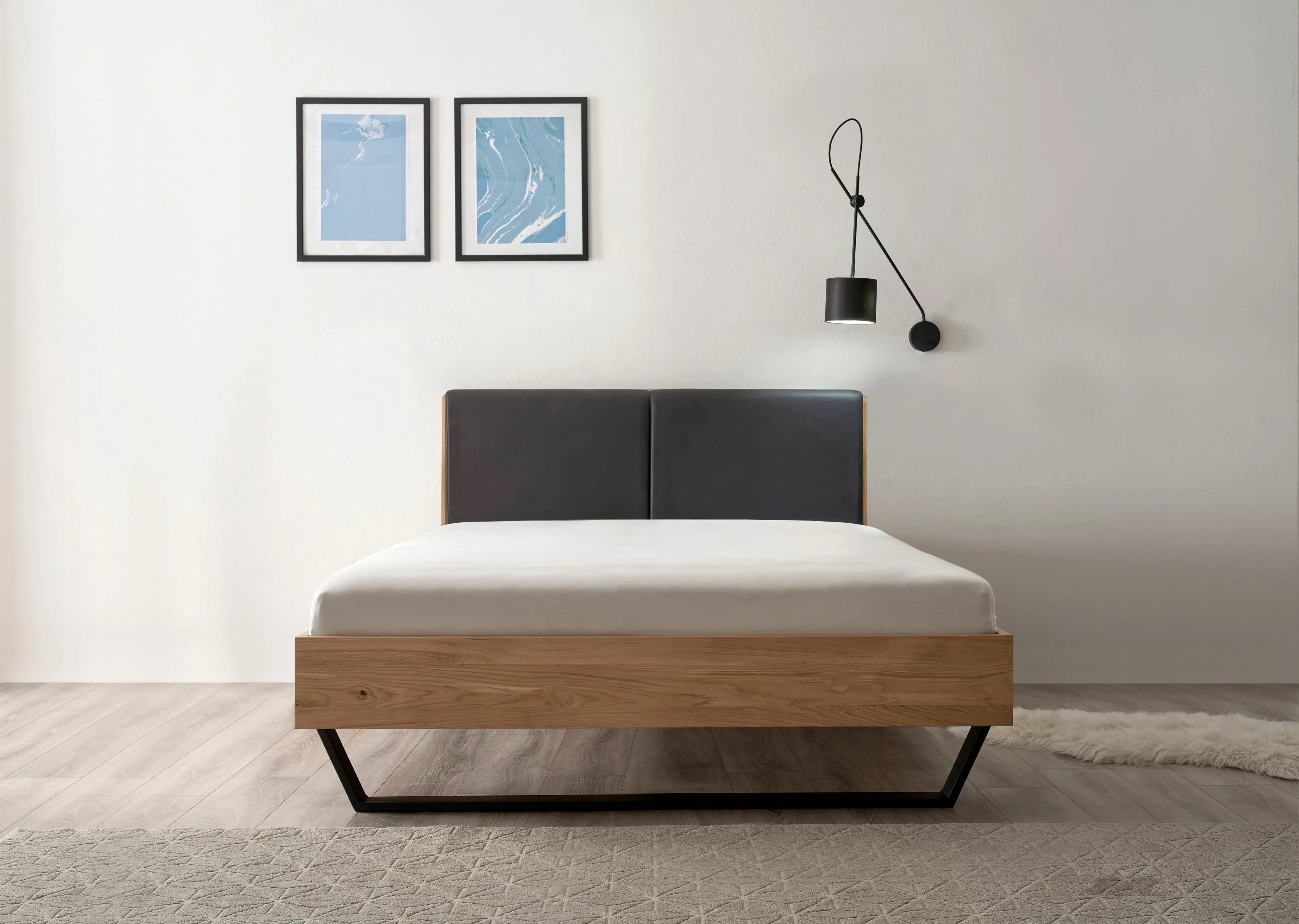 Schlafkontor Massivholzbett "Keke", Eiche Massiv wahlweise in 180x200 cm od günstig online kaufen