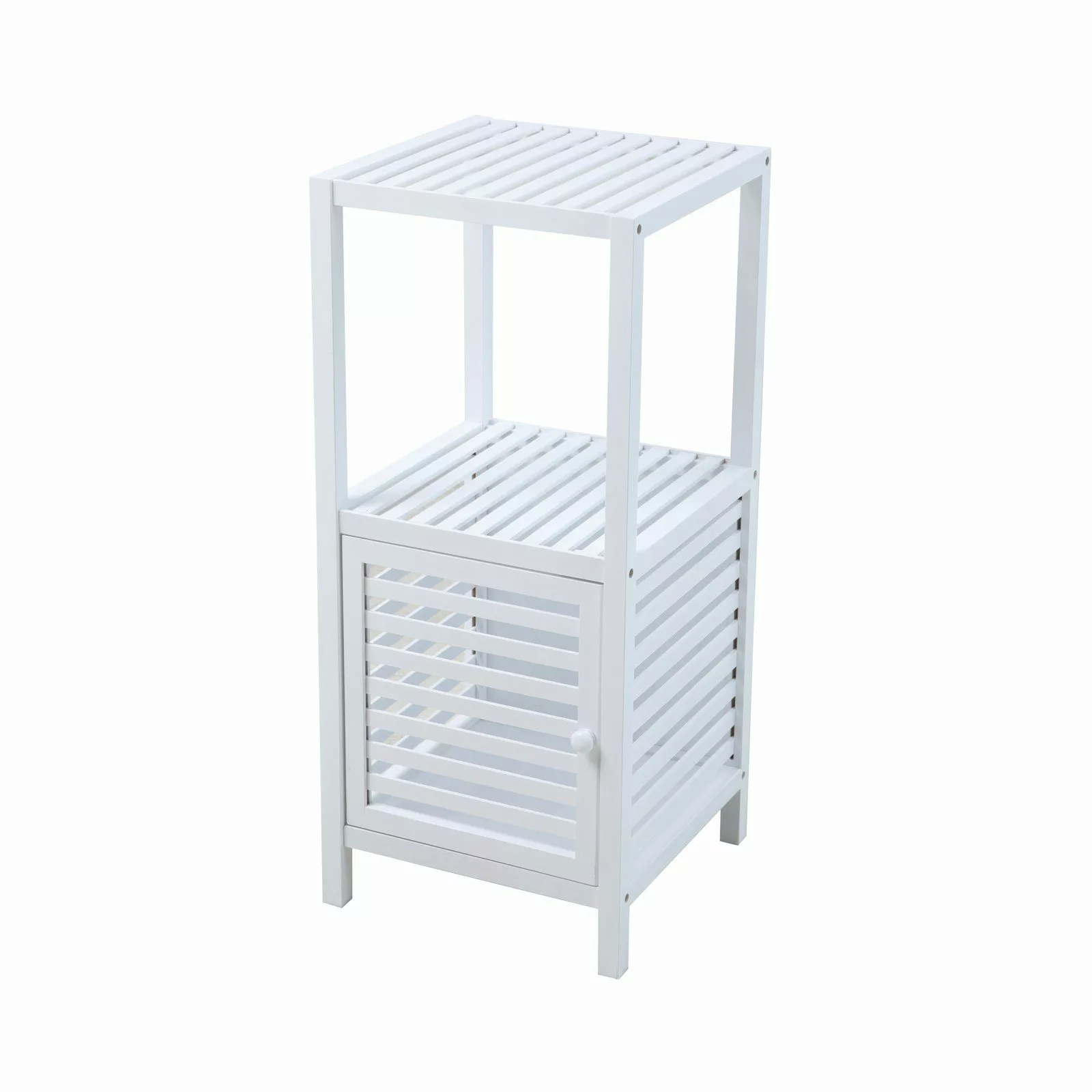 SVITA Badregal BAMBUS, mit Tür, Badezimmerschrank, günstig online kaufen