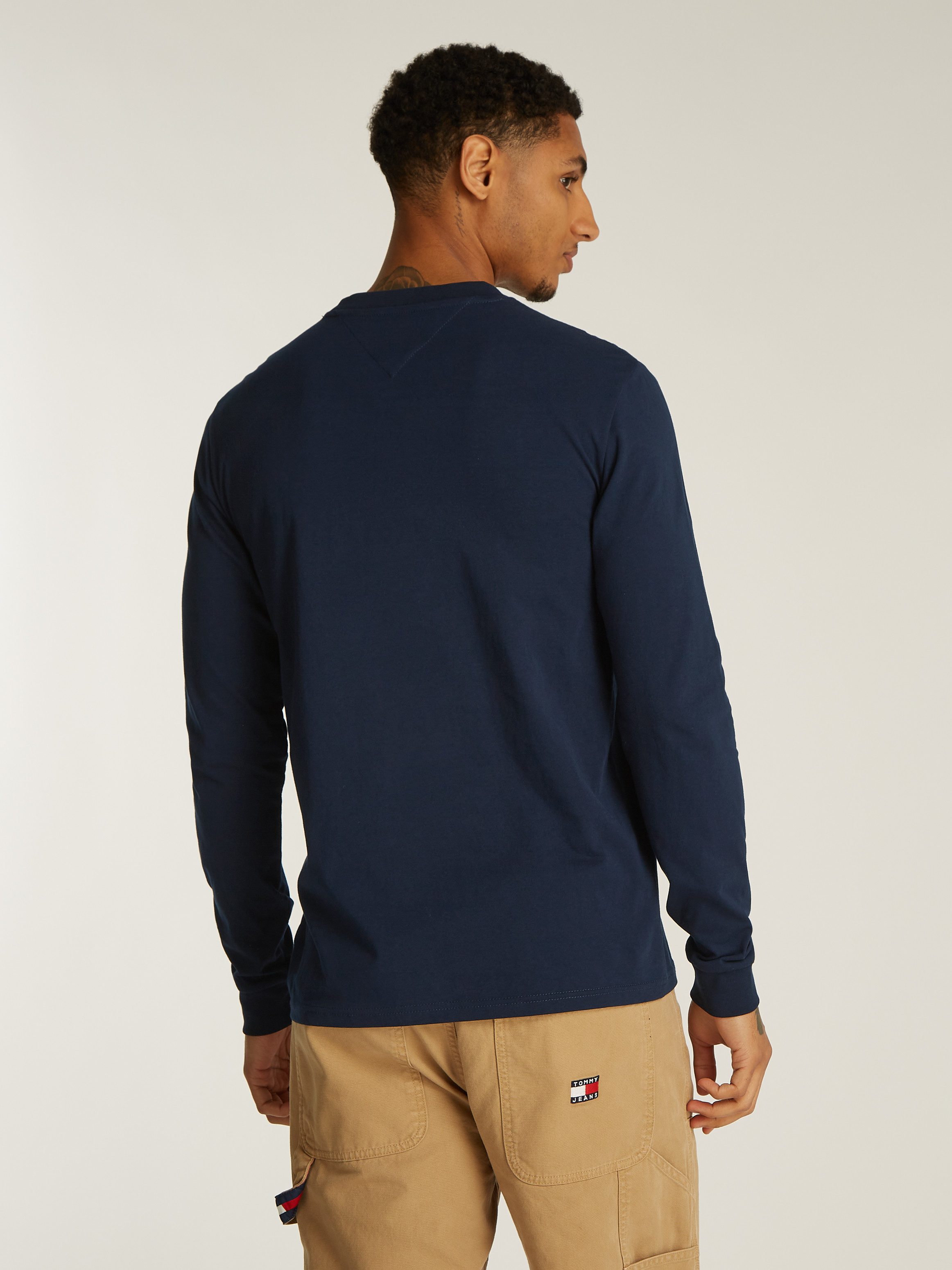 Tommy Jeans Langarmshirt TJM SLIM LINEAR günstig online kaufen