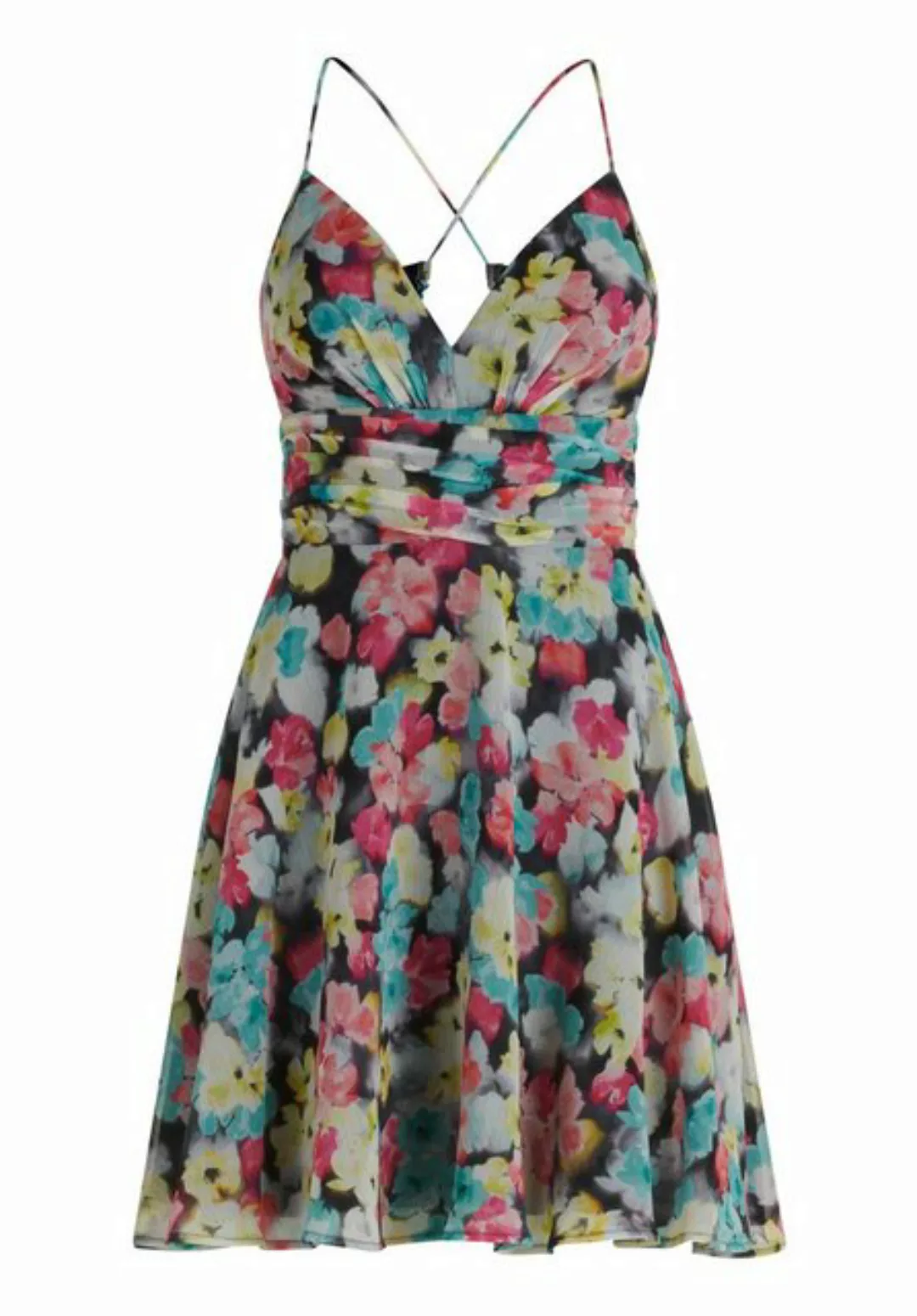 Vera Mont Minikleid mit Blumenprint (1-tlg) günstig online kaufen