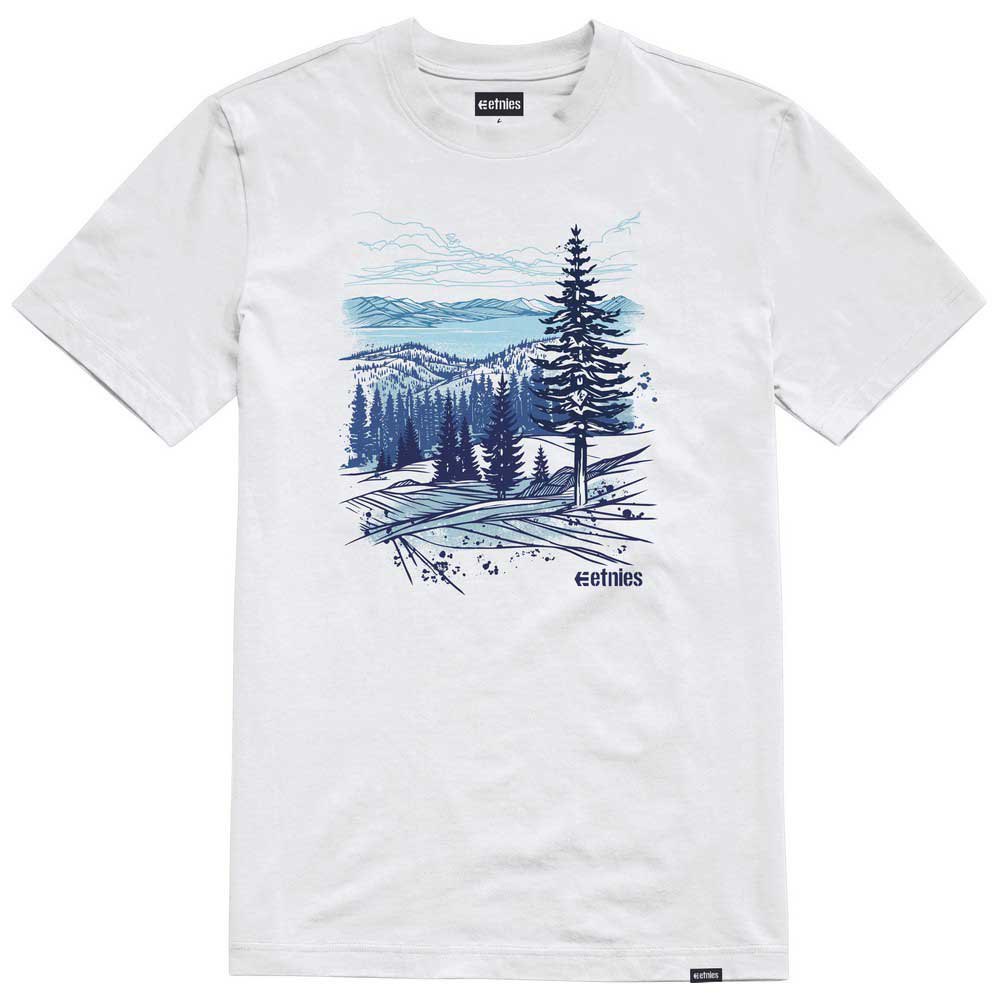 Etnies White Pine Kurzärmeliges T-shirt S White günstig online kaufen