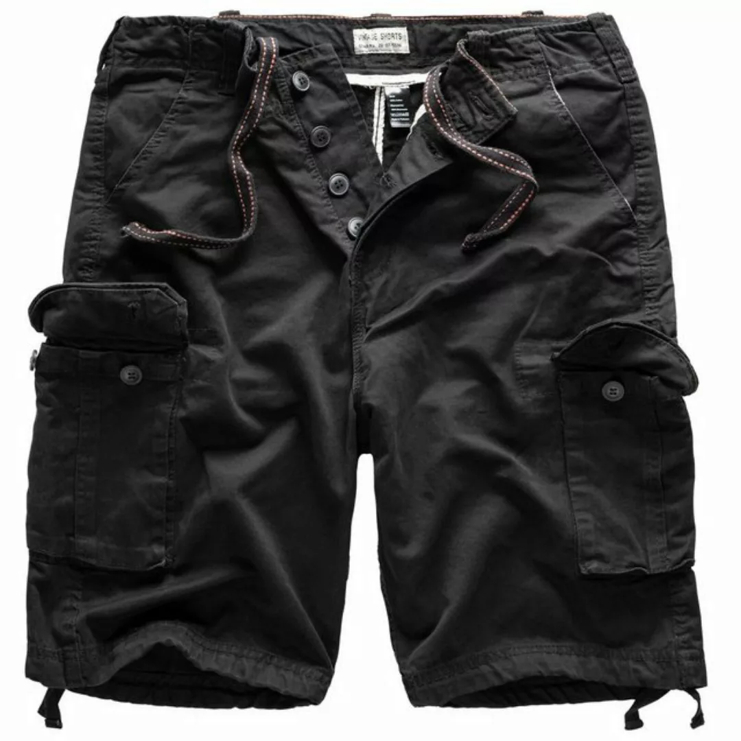 Trooper Cargoshorts Vintage Bermuda Baumwolle Sommer Shorts Kurze Hose Army günstig online kaufen