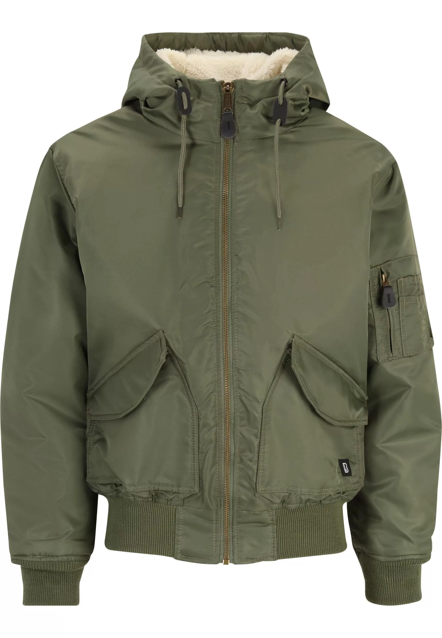 Brandit Bomberjacke "Brandit Herren CWU Jacket hooded", (1 St.), mit Kapuze günstig online kaufen