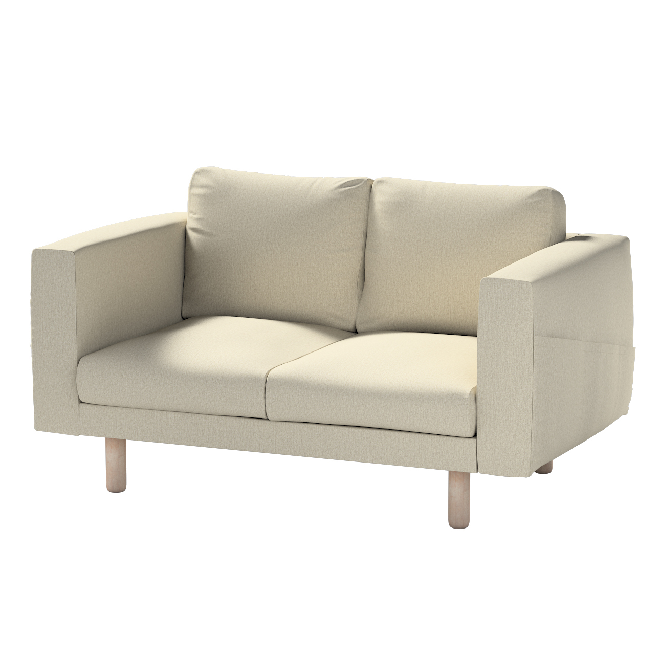 Bezug für Norsborg 2-Sitzer Sofa, beige-grau, Norsborg 2-Sitzer Sofabezug, günstig online kaufen