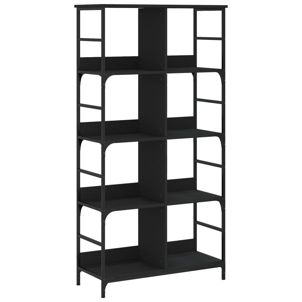 vidaXL Bücherregal Bücherregal Schwarz 78,5x33x153 cm günstig online kaufen
